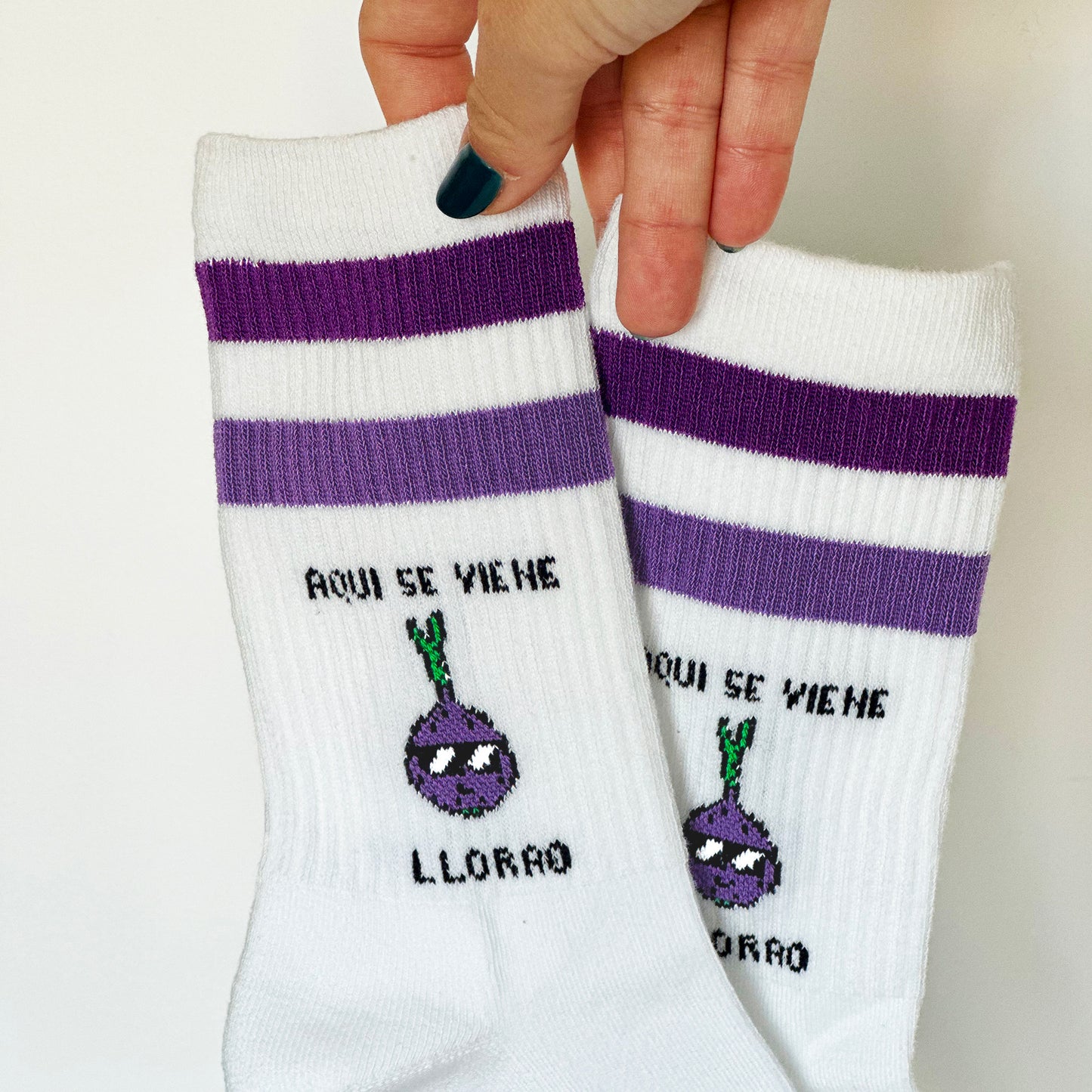 Aquí se viene llorao Cotton by Crys Dyaz