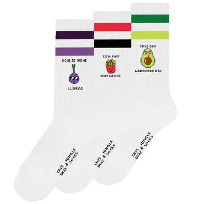 Pack 3 Calcetines Cotton by Crys Dyaz